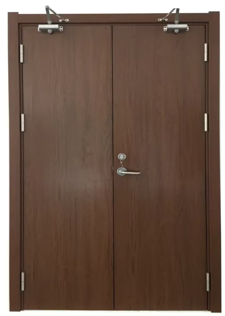 Wooden Class B Fire Door (Double) - Image 1