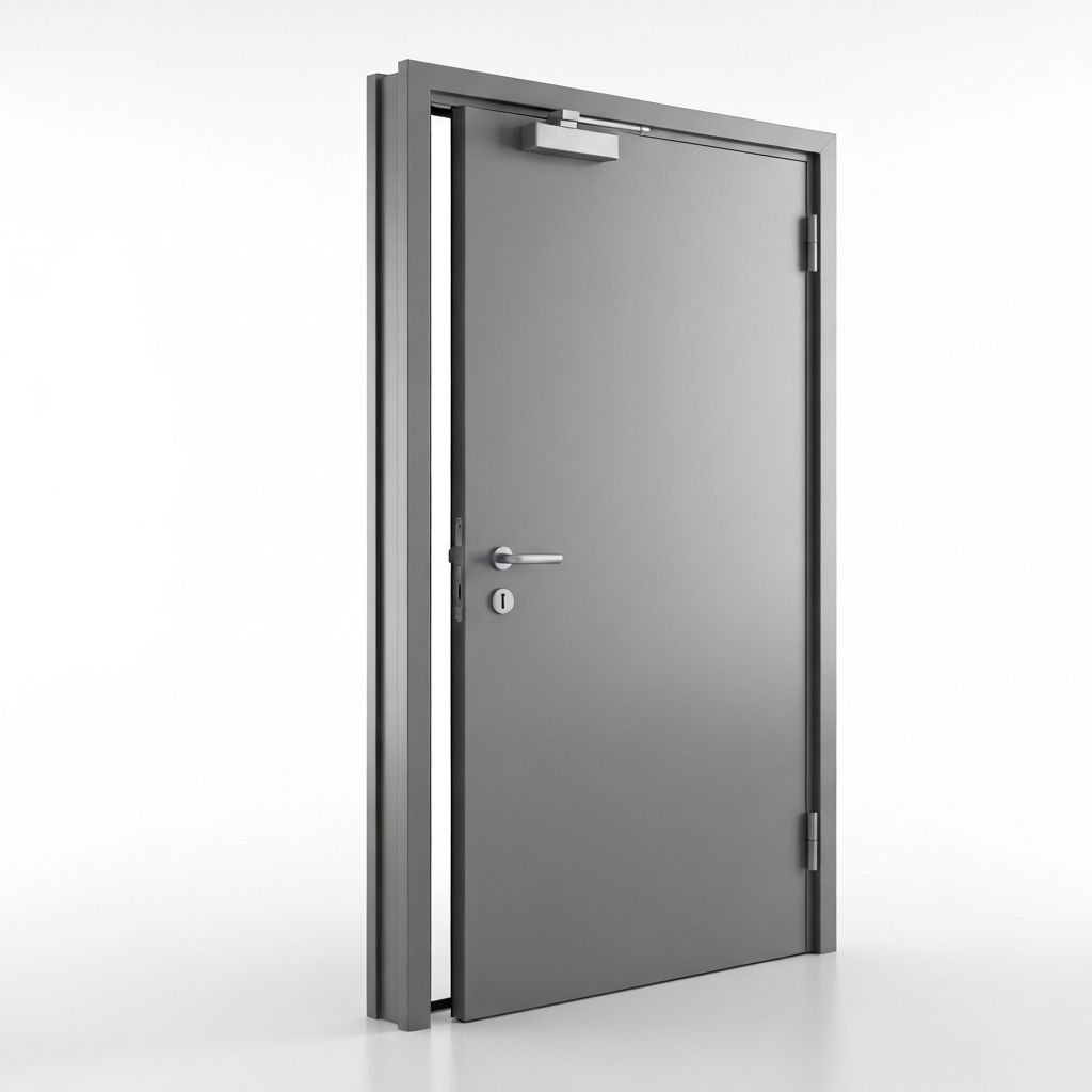 Steel Class A Fire Door (Single) thumbnail 2